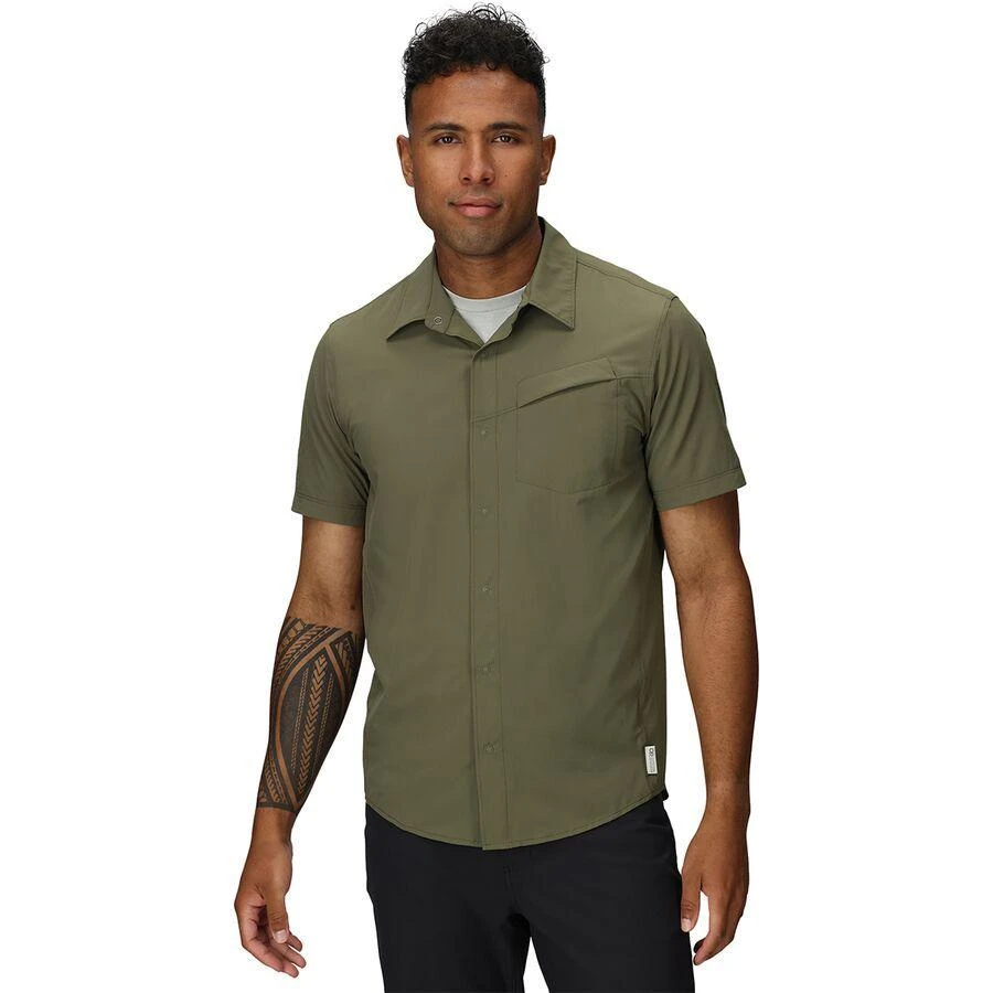 商品Outdoor Research|Astroman Short-Sleeve Sun Shirt - Men's,价格¥450,第1张图片详细描述