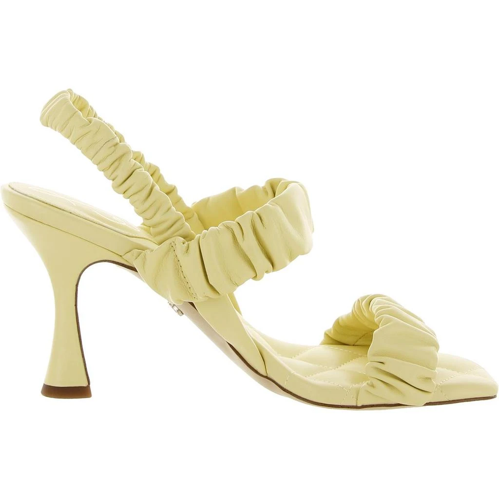 商品Sam Edelman|Sam Edelman Womens Marlena Leather Slip On Slingback Sandals,价格¥169,第4张图片详细描述