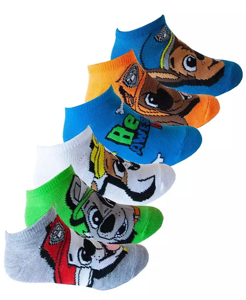 商品Paw Patrol|Boys 6-Pk. No-Show Socks,价格¥31,第1张图片