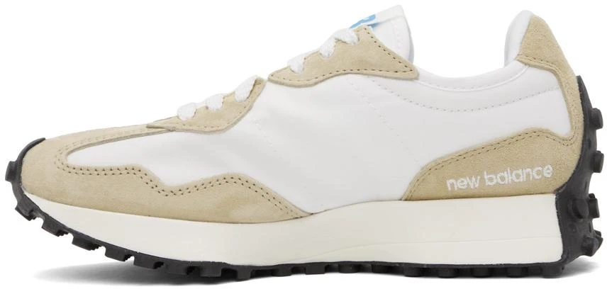 商品New Balance|White & Beige 327 Sneakers,价格¥540,第3张图片详细描述
