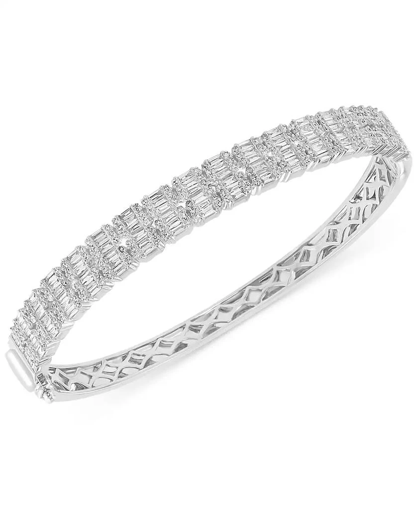 商品Effy|EFFY® Diamond Bangle Bracelet (2 ct. t.w.) in 14k White Gold,价格¥39263,第1张图片