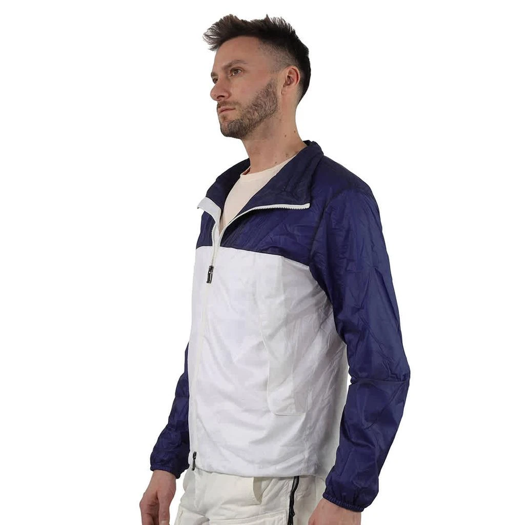 商品Zegna|Z Zegna Mens Navy, White Color Block Windbreaker, Size Medium,价格¥1785,第2张图片详细描述