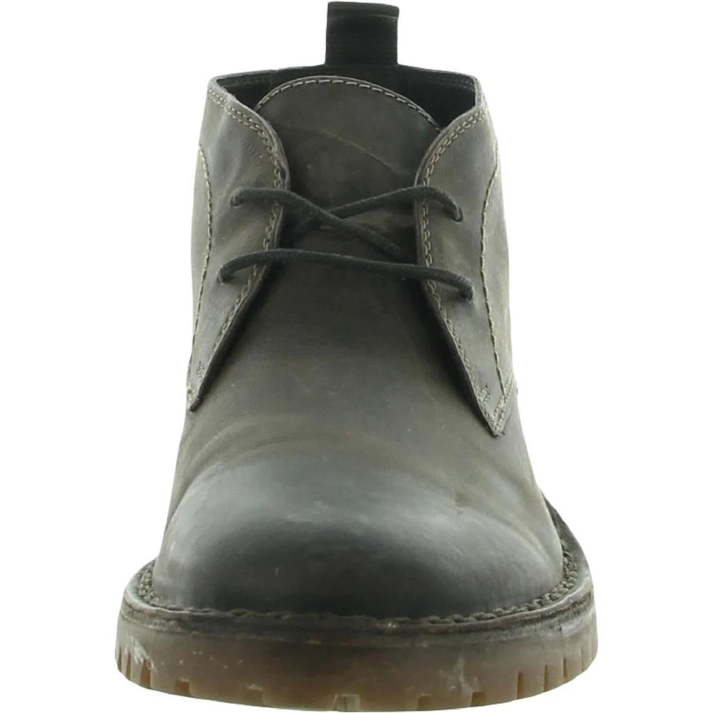 商品Steve Madden|Steve Madden Mens Jenner Leather Lace Up Ankle Boots,价格¥246,第2张图片详细描述