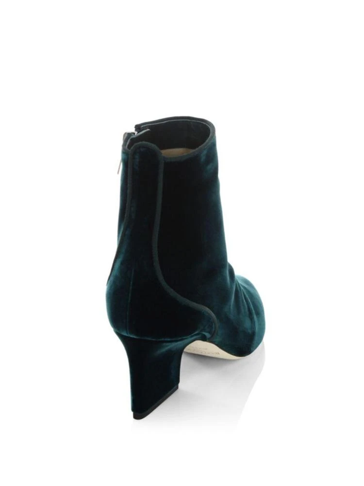 商品Jimmy Choo|Autumn 65 Velvet Booties,价格¥2774,第2张图片详细描述