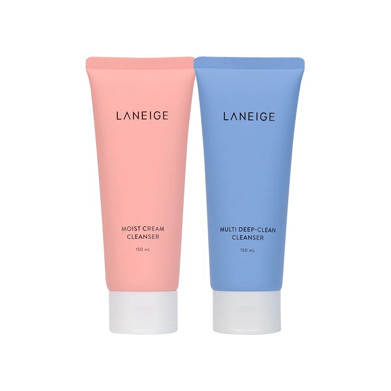 商品Laneige|Laneige兰芝洗面奶四合一多效深层清洁粉色蓝色男女士洁面膏150ml,价格¥101,第1张图片