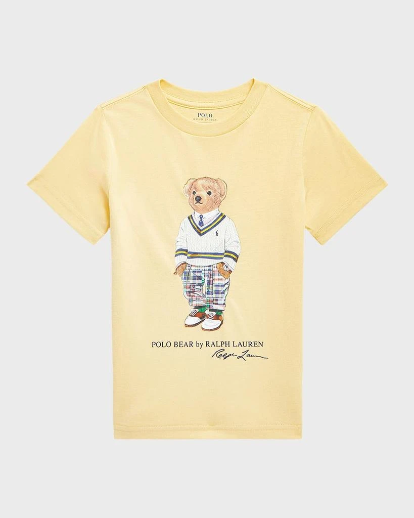 商品Ralph Lauren|Boy's Classic Polo Bear Graphic T-Shirt, Size 2-4,价格¥86,第1张图片