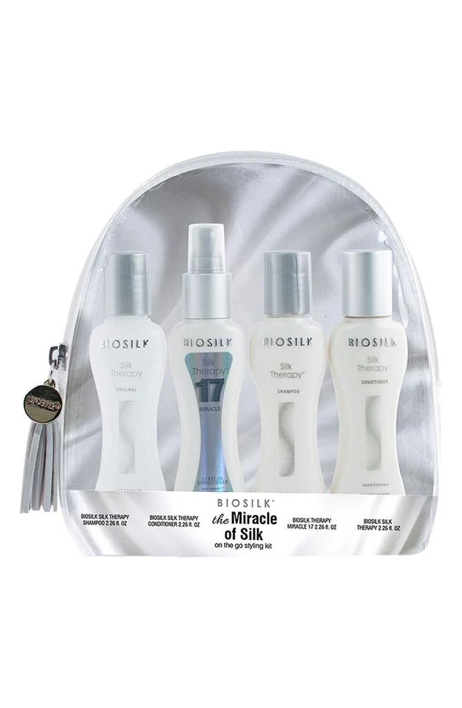 商品Biosilk|The Miracle of Silk 4-Piece Kit,价格¥225,第1张图片