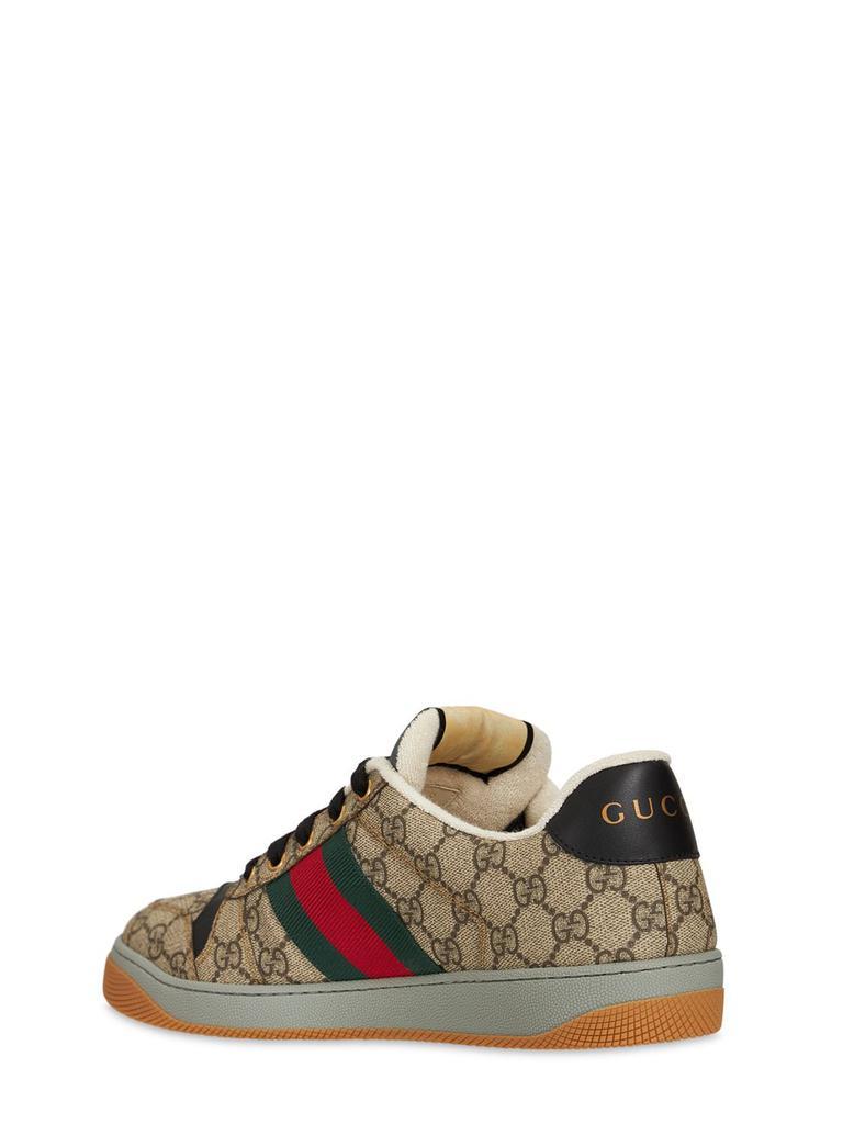 商品Gucci|Screener Gg Supreme Canvas Sneakers,价格¥7263,第3张图片详细描述