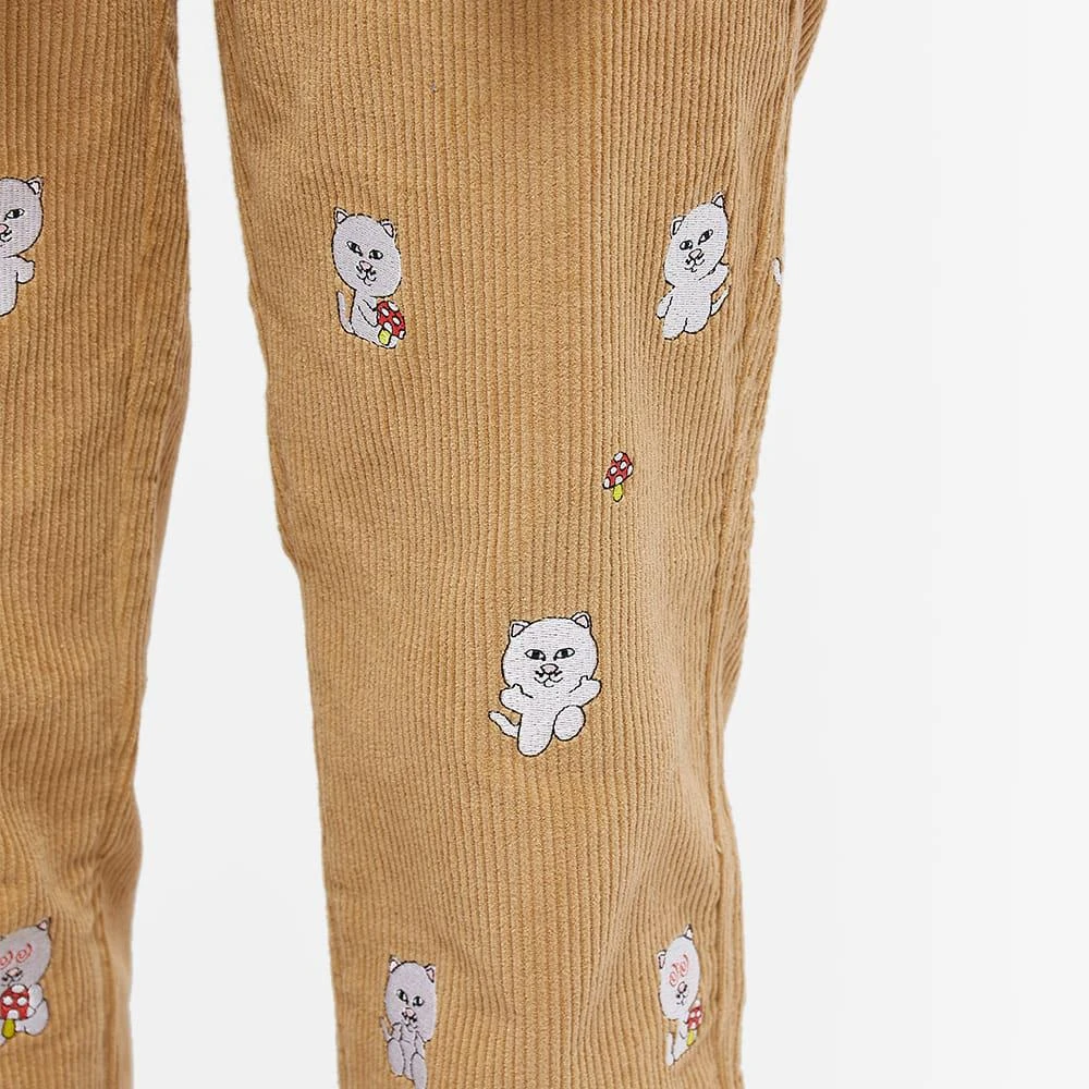 商品RIPNDIP|RIPNDIP Embroidered Corduroy Trousers,价格¥550,第2张图片详细描述