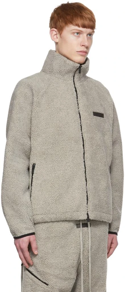 商品Essentials|灰色涤纶夹克,价格¥916,第2张图片详细描述