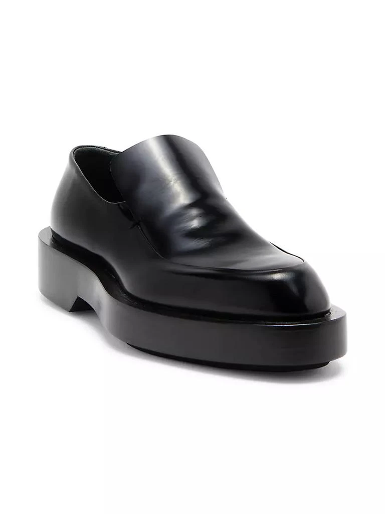 商品Jil Sander|Elegant Platform Leather Shoes,价格¥12452,第2张图片详细描述