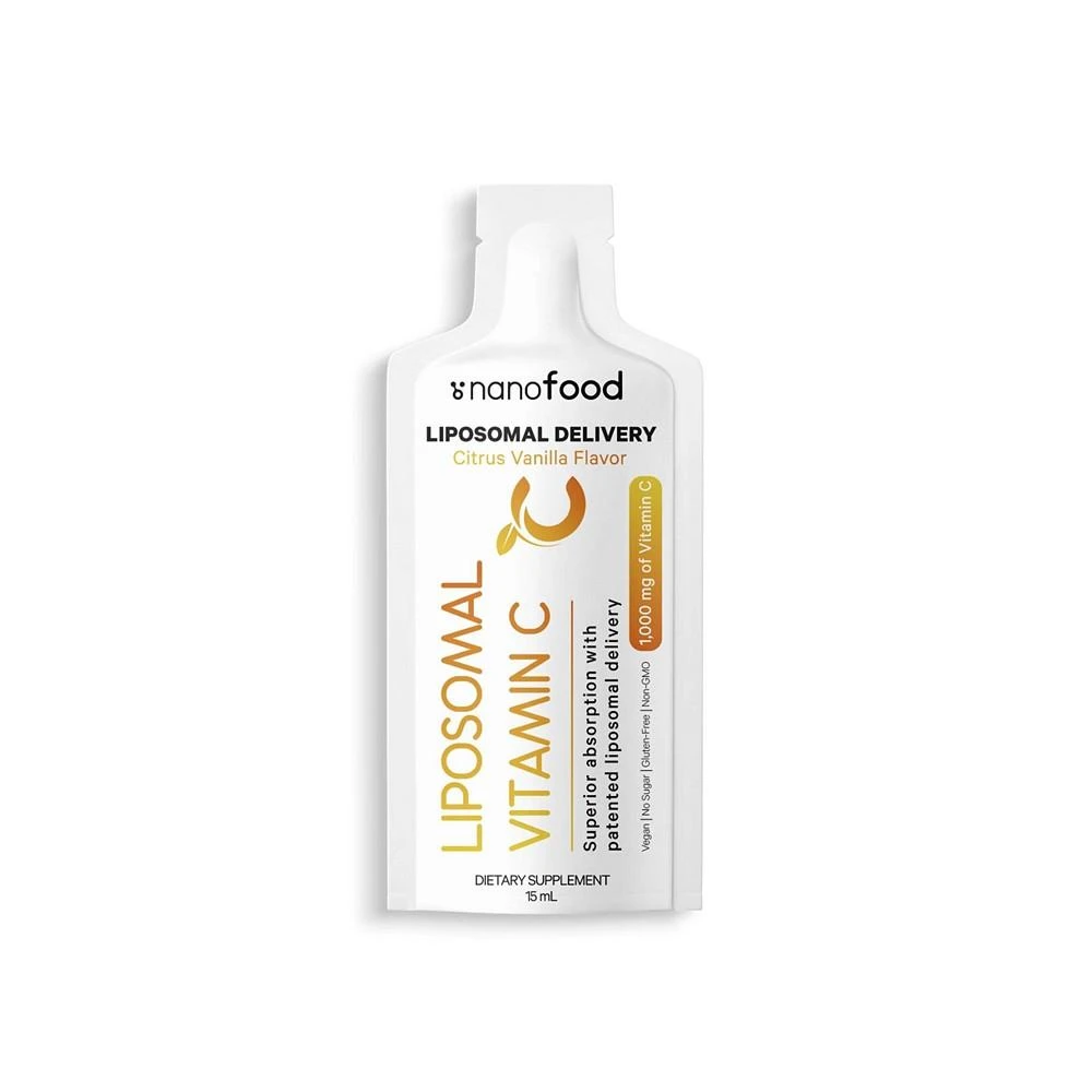 商品Codeage|Liposomal Vitamin C Liquid Supplement with Phospholipids, Daily Immune Support - 32 Pouches,价格¥299,第2张图片详细描述
