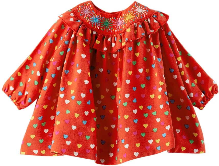 商品Stella McCartney|Baby Red Dress & Bloomers,价格¥905,第2张图片详细描述