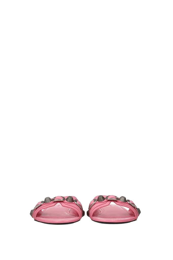 商品Balenciaga|Slippers and clogs Leather Pink Rose Pink,价�格¥3823,第3张图片详细描述