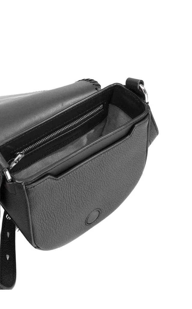 商品Alexander Wang|Black Leather Lia Sling Crossbody Bag,价格¥7457,第3张图片详细描述