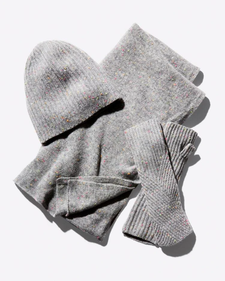 商品Bloomingdale's|Donegal Cashmere Hat - 100% Exclusive,价格¥586,第3张图片详细描述