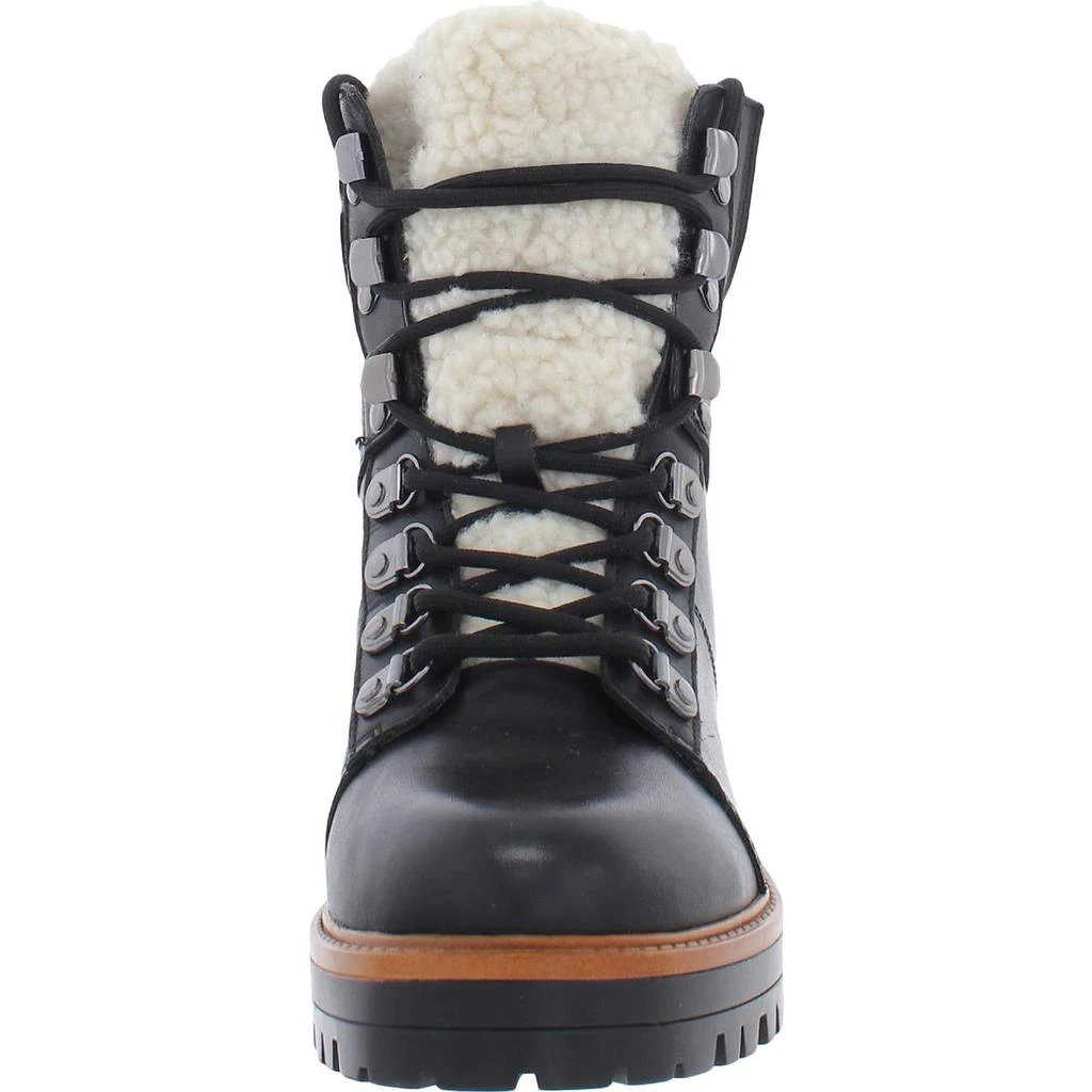 商品Marc Fisher|Marc Fisher Womens Isabel Leather Hiking Combat & Lace-up Boots,价格¥498,第3张图片详细描述