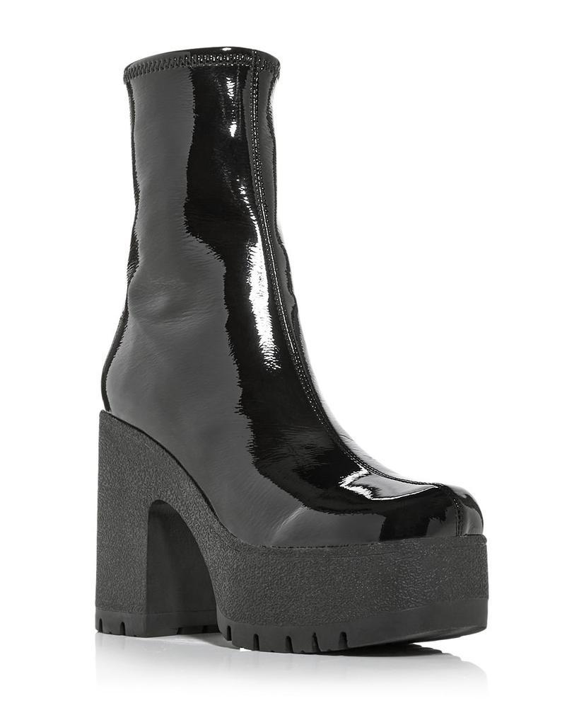 商品Jeffrey Campbell|Women's Refresh Platform High Block Heel Booties,价格¥1353,第1张图片