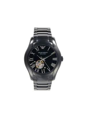 43MM Black Stainless Steel Automatic Bracelet Watch商品第1张图片规格展示