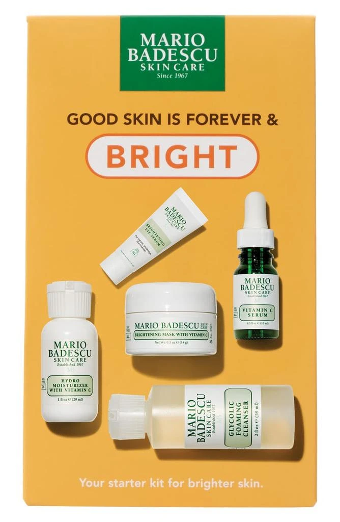 商品Mario Badescu|Good Skin is Forever & Bright Radiance Set $61 Value,价格¥244,第3张图片详细描述