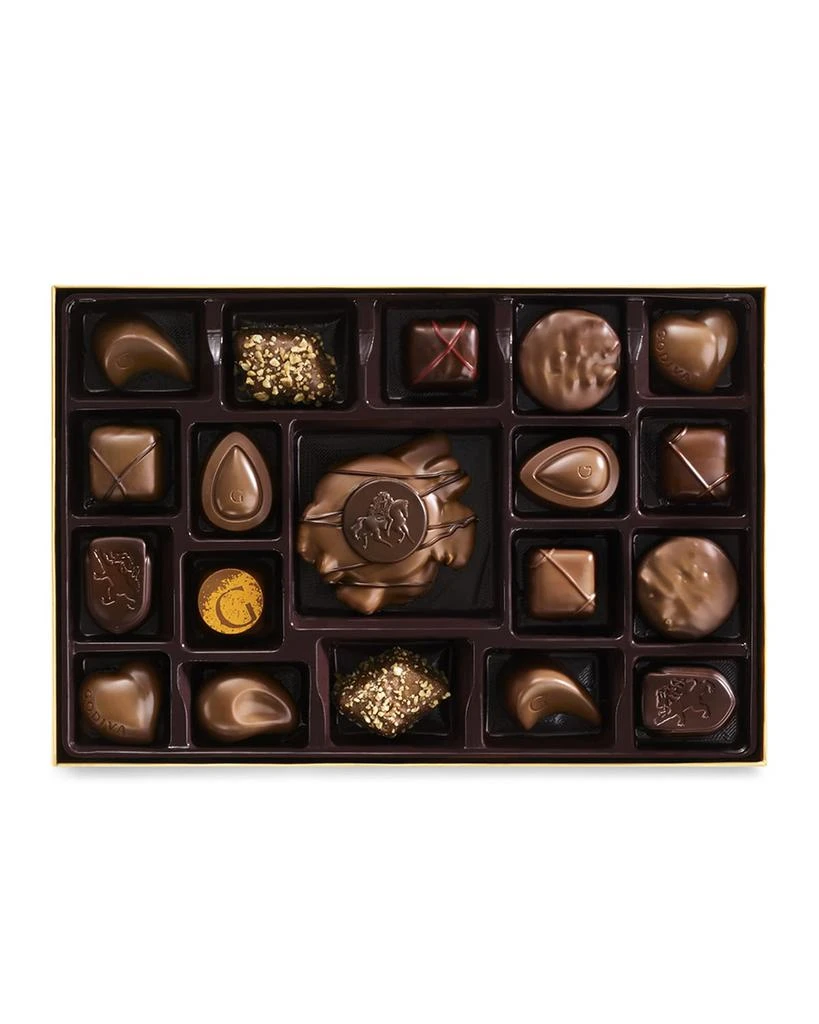 商品Godiva|19-Piece Nut & Caramel Gift Box,价格¥332,第4张图片详细描述