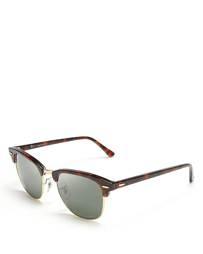 商品Ray-Ban|Unisex Classic Clubmaster Sunglasses, 51mm,价格¥1204,第2张图片详细描述