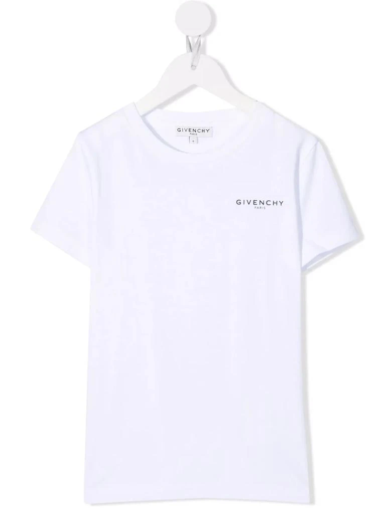 商品Givenchy|大童款 白色棉质圆领短袖T恤【香港仓极速发货】,价格¥1433,第1张图片