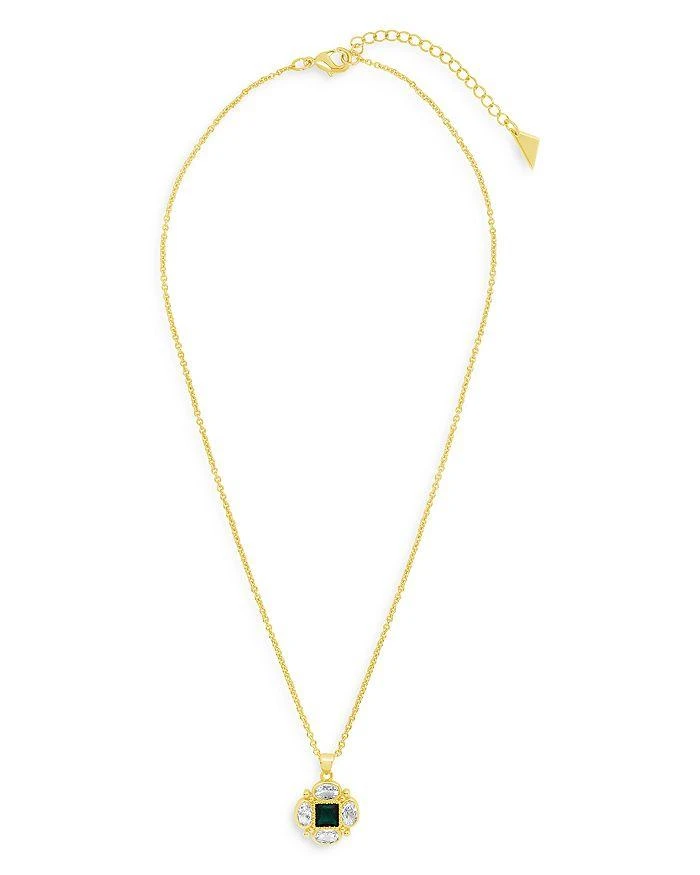 商品Sterling Forever|Hermia Pendant Necklace, 16",价格¥338,第2张图片详细描述