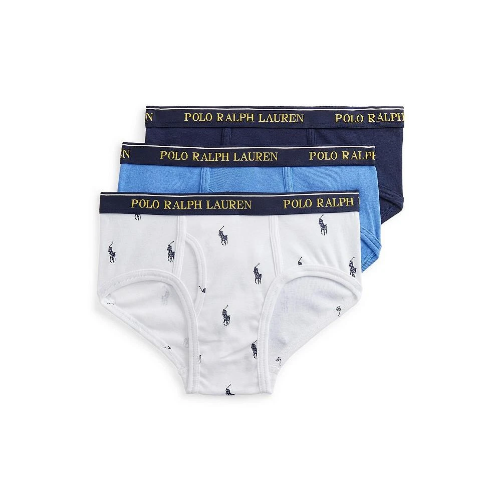 商品Ralph Lauren|Big Boys Briefs, 3-piece Set,价格¥144,第1张图片