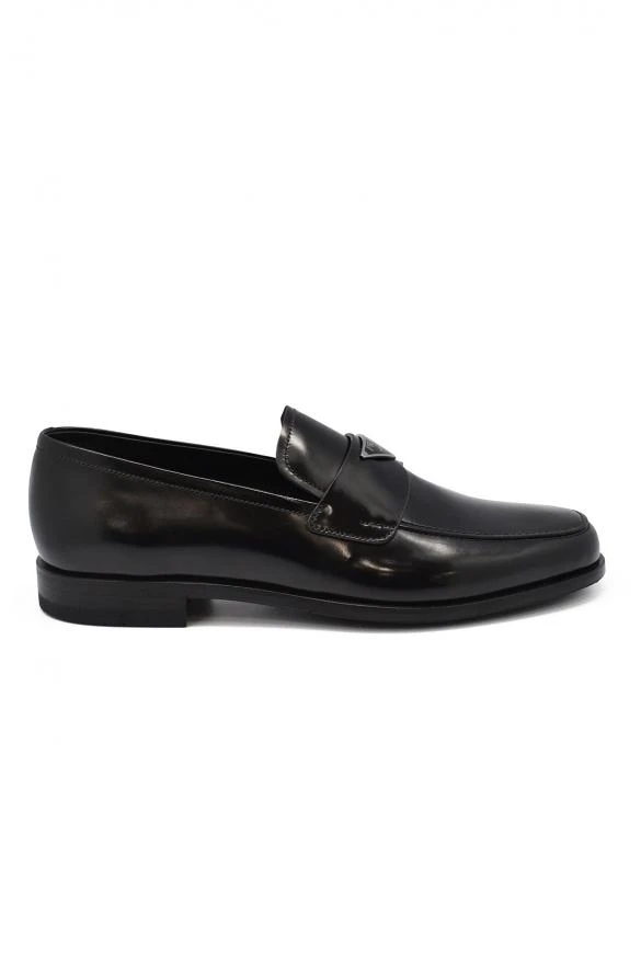 商品Prada|Prada leather mocassins - Shoe size: 42,价格¥3487,第1张图片