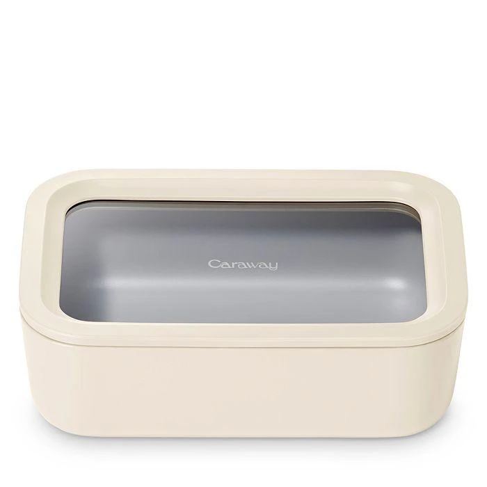 商品Caraway|6.6 Cup Rectangular Glass Food Container,价格¥341,第1张图片