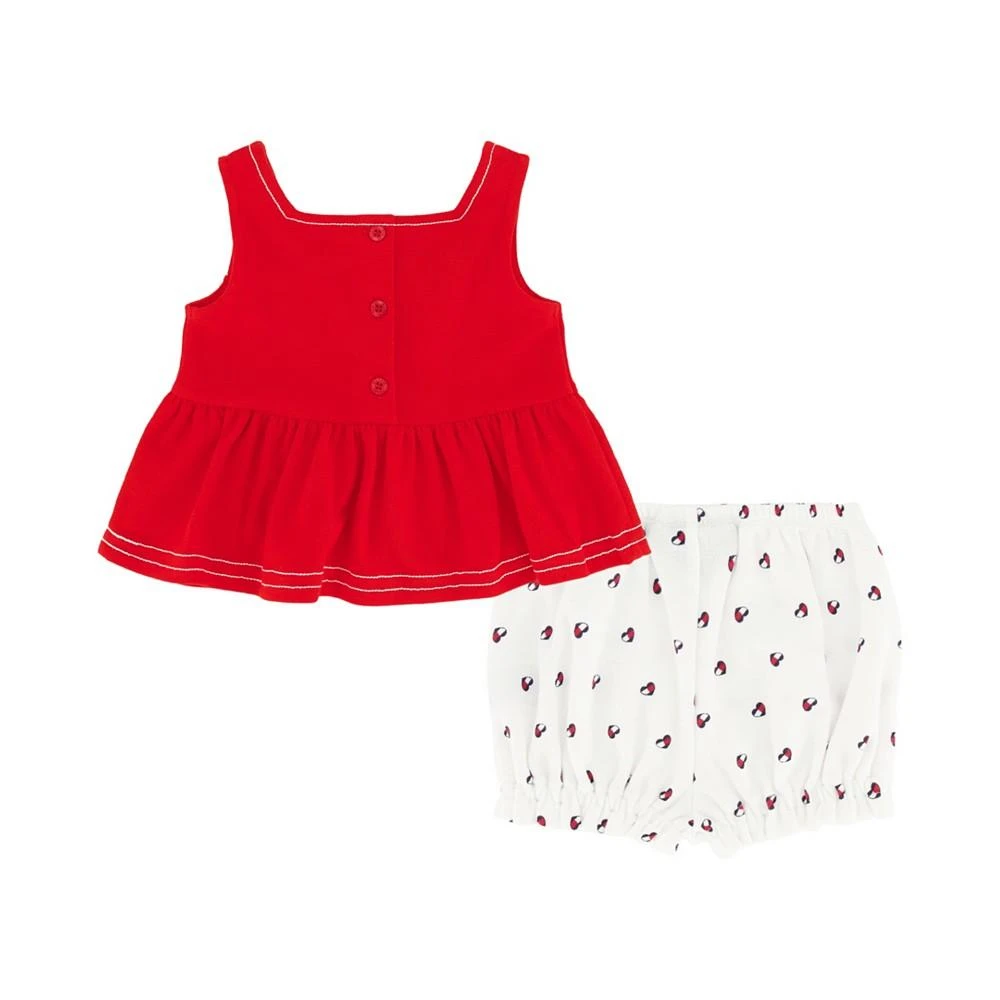 商品Tommy Hilfiger|Baby Girls Tank Top and Heart Logo Shorts, 2 Piece Set,价格¥226,第2张图片详细描述