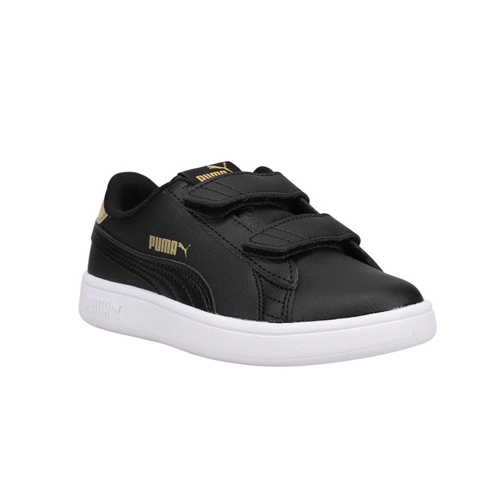 商品Puma|Smash V2 Mirror Metallic Slip On Sneakers (Toddler),价格¥225,第2张图片详细描述