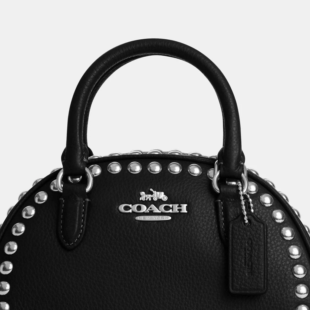 商品Coach|Coach Outlet Sydney Satchel With Rivets,价格¥799,第2张图片详细描述