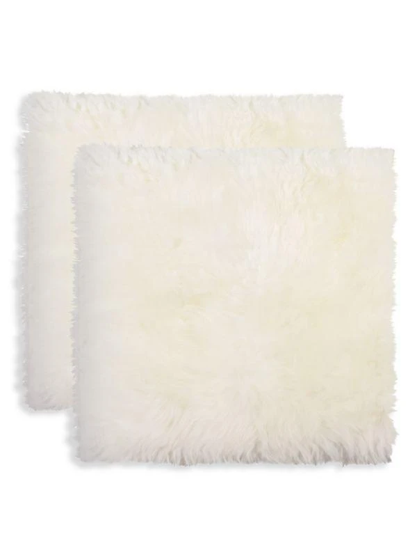 商品Natural|2-Pack Sheepskin Seat Cover Set,价格¥514,第1张图片