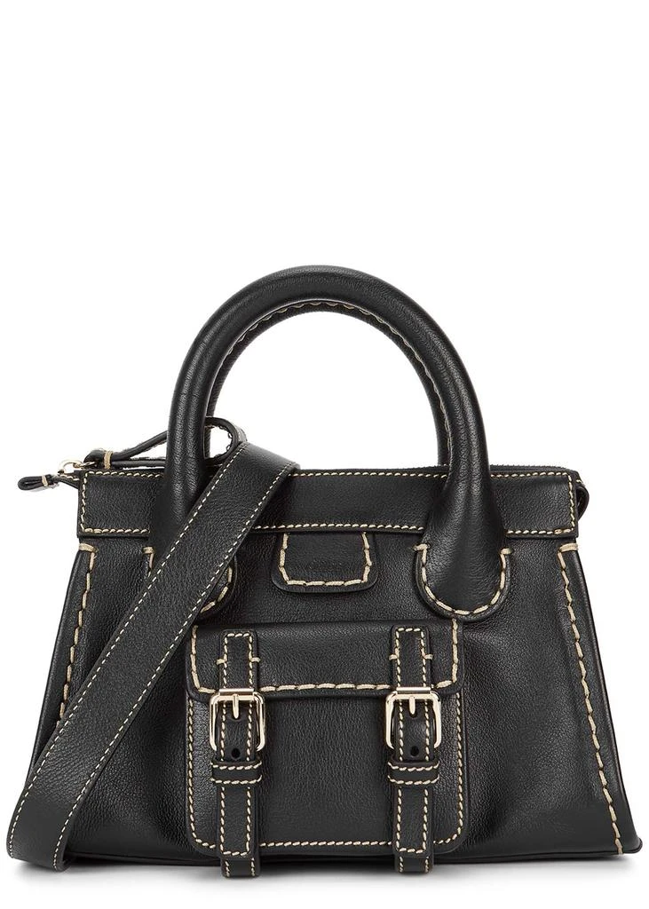 商品Chloé|Edith black small leather shoulder bag,价格¥7866,第1张图片