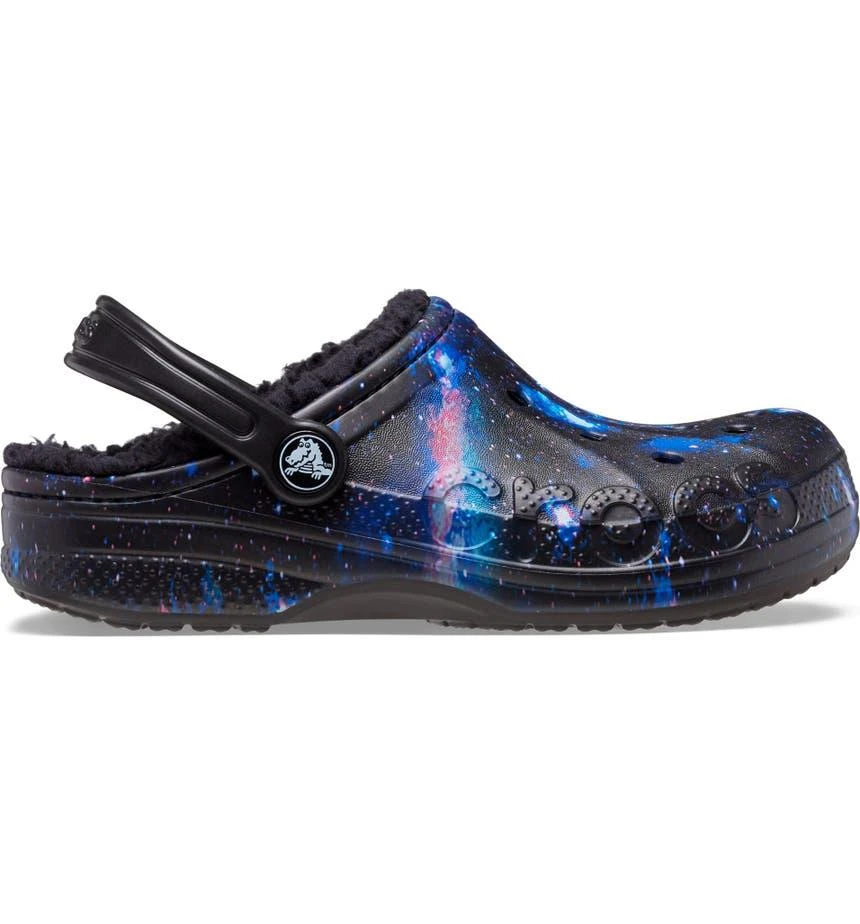 商品Crocs|Baya Faux Shearling Lined Printed Clog,价格¥165,第3张图片详细描述