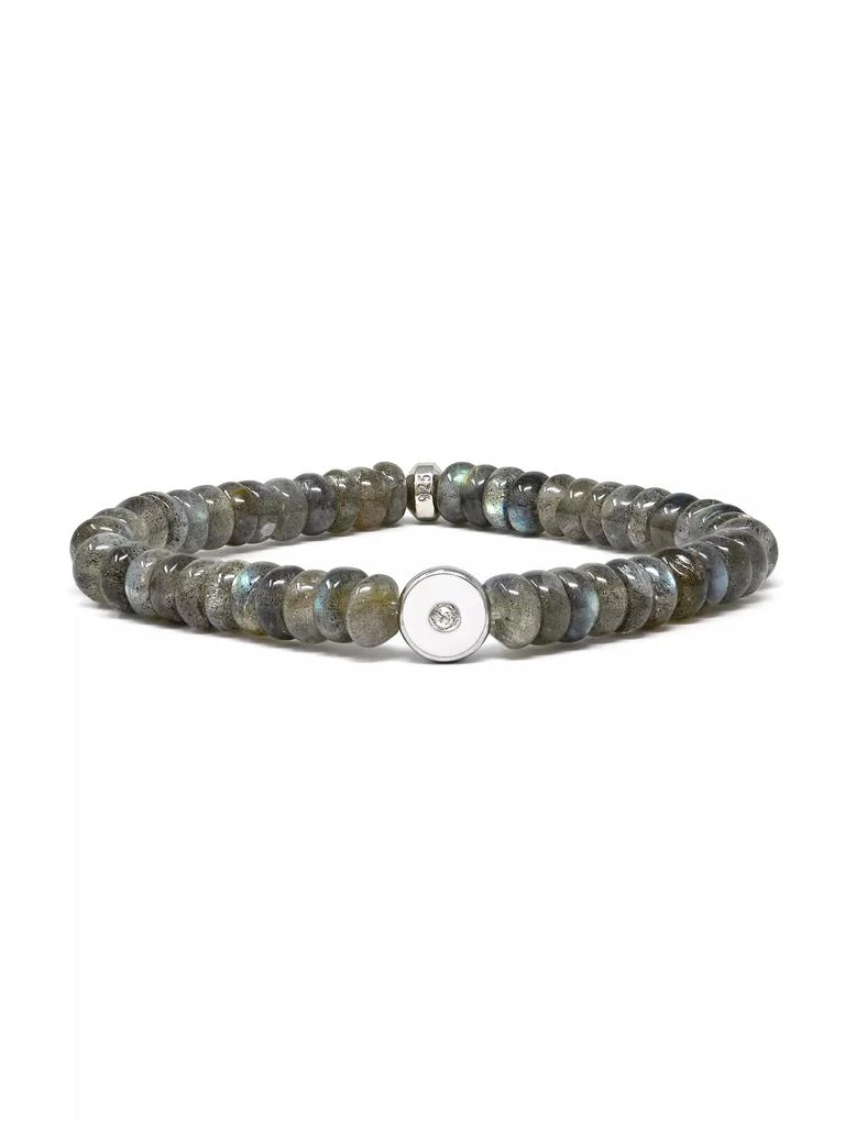 商品Anzie|Jac + Jo Sterling Silver Labradorite & Topaz Beaded Bracelet,价格¥1761,第1张图片