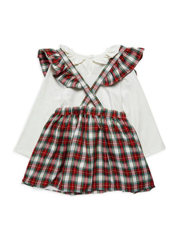 商品Pippa & Julie|Little Girl’s & Girl’s 2-Piece Plaid Dress & Top Set,价格¥119,第2张图片详细描述