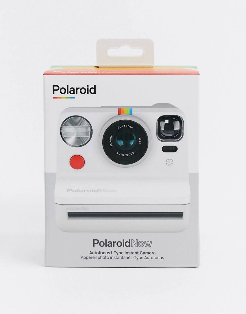 商品Polaroid|Polaroid Now Instant Camera in White,价格¥1166,第2张图片详细描述