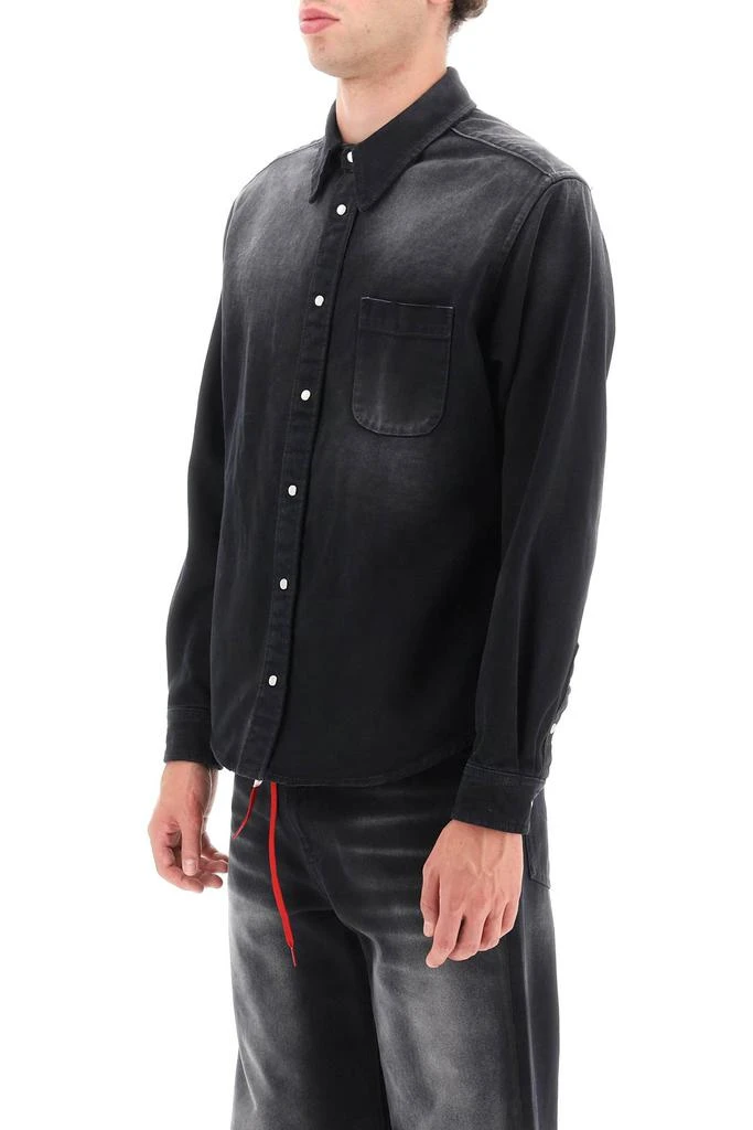 商品Marni|BLACK WASHED DENIM SHIRT,价格¥2782,第4张图片详细描述