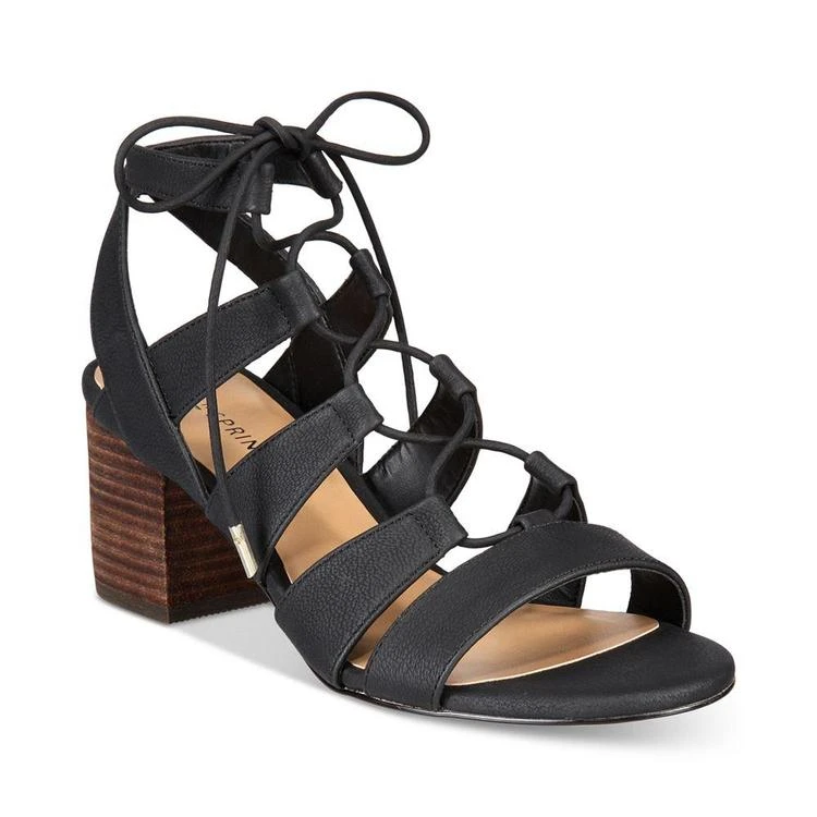 商品Call It Spring|Ereissa Block-Heel Lace-Up Sandals,价格¥185,第1张图片