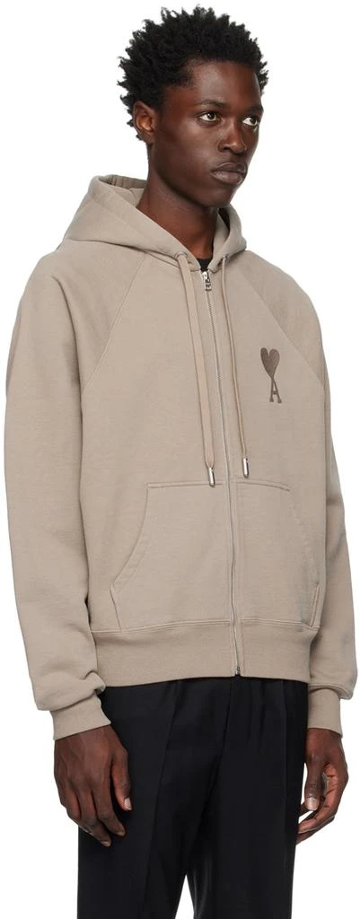 商品AMI|Beige Ami De Cœur Hoodie,价格¥1726,第2张图片详细描述