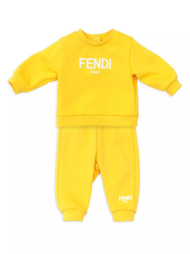 商品Fendi|Baby Girl's Text Logo Sweatshirt,价格¥1606,第2张图片详细描述