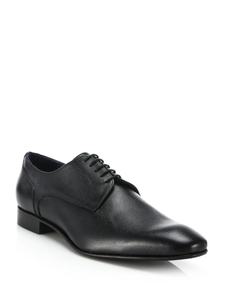 商品Saks Fifth Avenue|Saks Fifth Avenue - COLLECTION Saffiano Lace-Up Brogues,价格¥1230,第1张图片