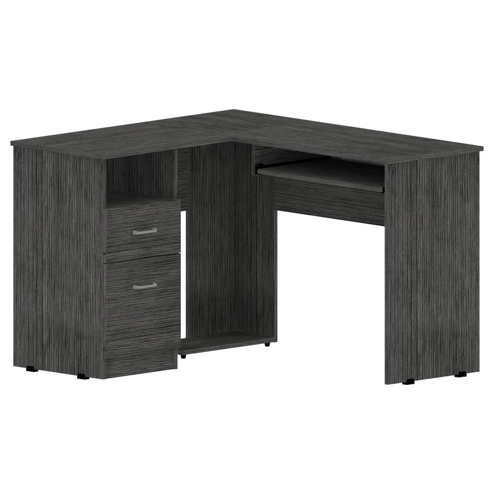 商品Depot E-Shop|Idra L-Shaped Desk Grey Oak,价格¥2398,第1张图片