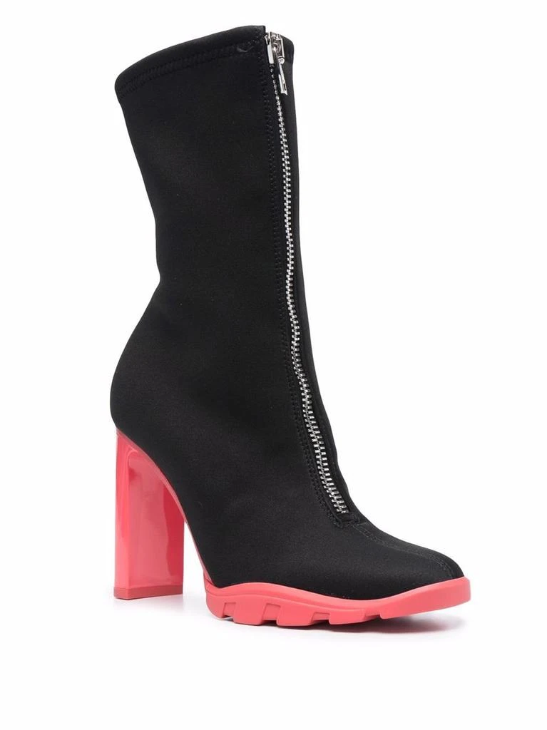 商品Alexander McQueen|ALEXANDER MCQUEEN - Slim Tread Ankle Boots,价格¥7295,第2张图片详细描述