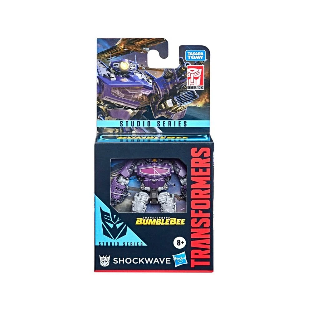 商品Hasbro|Studio Series Core Class Transformers Bumblebee Shockwave Figure,价格¥60,第2张图片详细描述