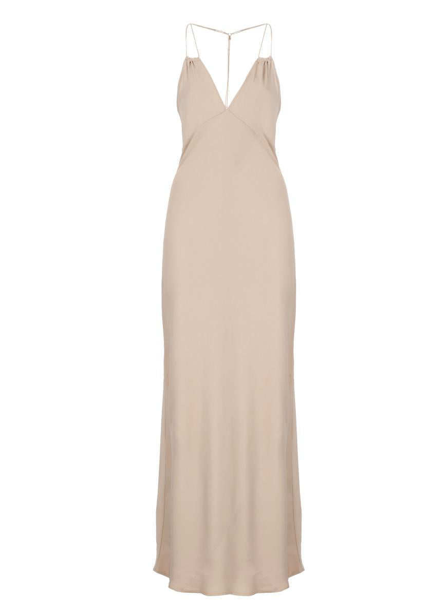 Calvin Klein 女士连衣裙 K20K205019PDP 浅棕色商品第1张图片规格展示