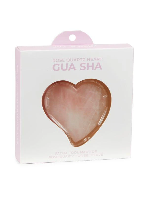 商品Jill & Ally|Heart Shape Rose Quartz Gua Sha,价格¥120,第1张图片